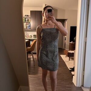 ASOS Black and White Mini Dress